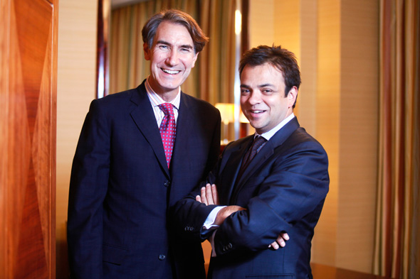 Piers Talalla and David Mongeau AVINGTON FINANCIAL London headshot