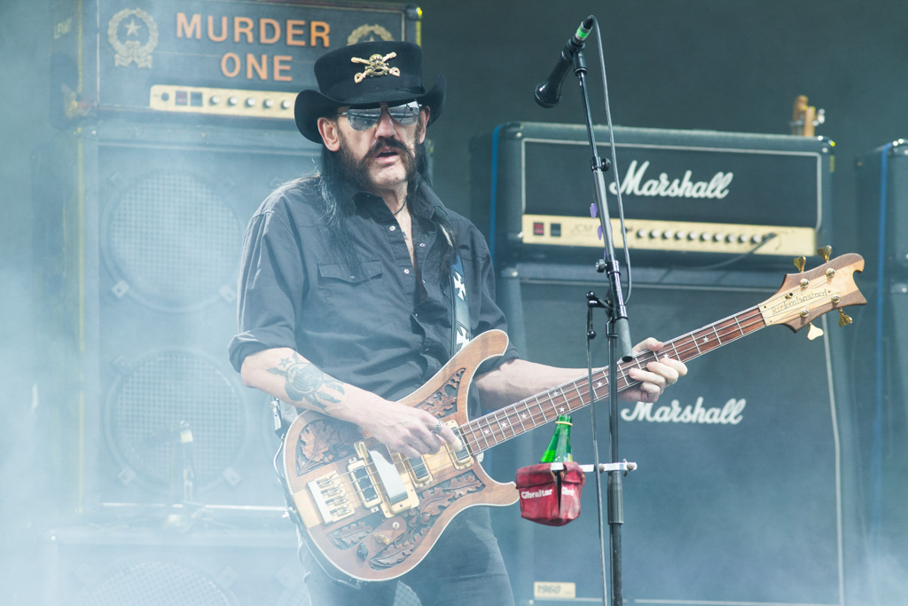 Lemmy of Motorhead at Glastonbury