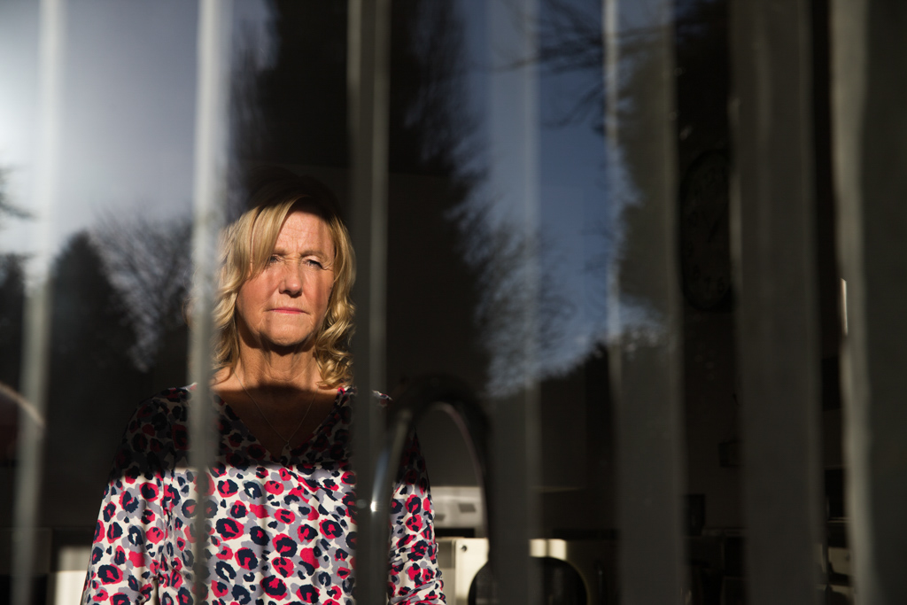 Phyllis Whitsell of Birmingham, England poses for a photo. She w