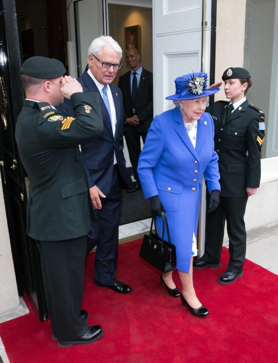 Queen of England in London, England