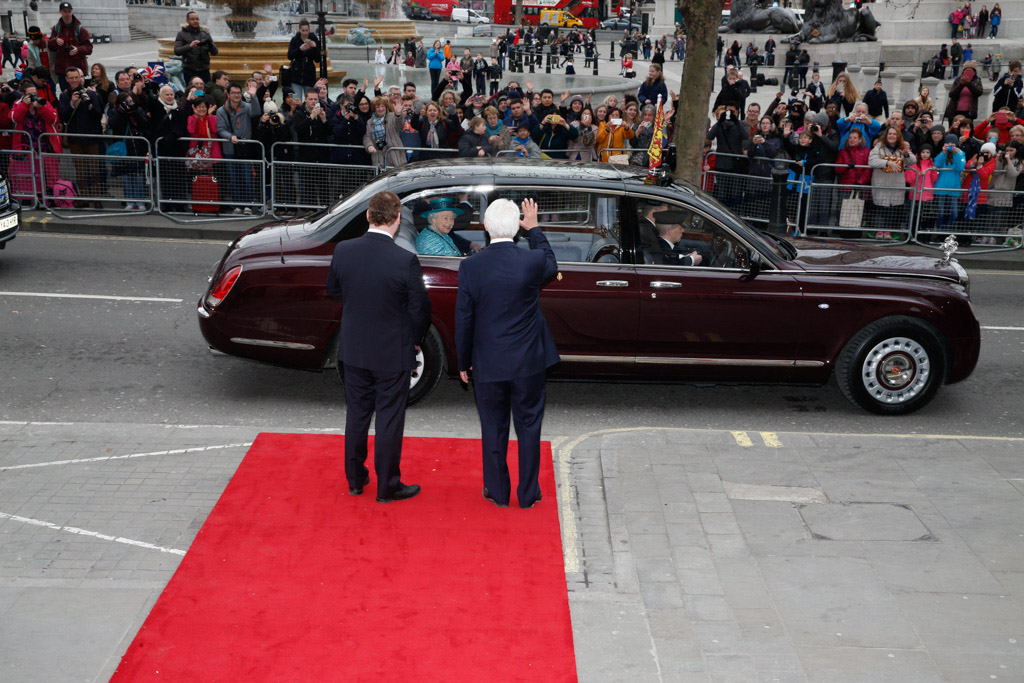 Queen of England in London, England