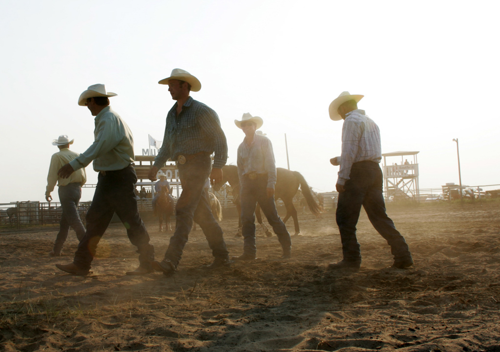 Amateur rodeo in Saskatchewan, Canada