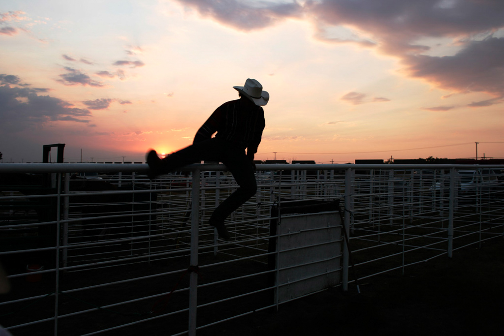 Amateur rodeo in Saskatchewan, Canada