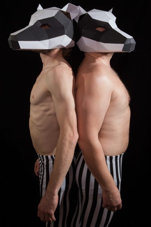 Amateur wrestlers during a charity event for Temwa, Bristol, United Kingdom