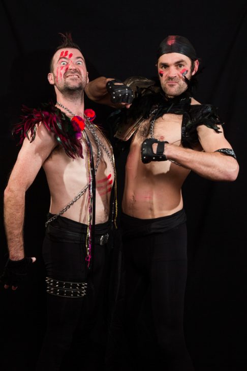 Amateur wrestlers during a charity event for Temwa, Bristol, United Kingdom